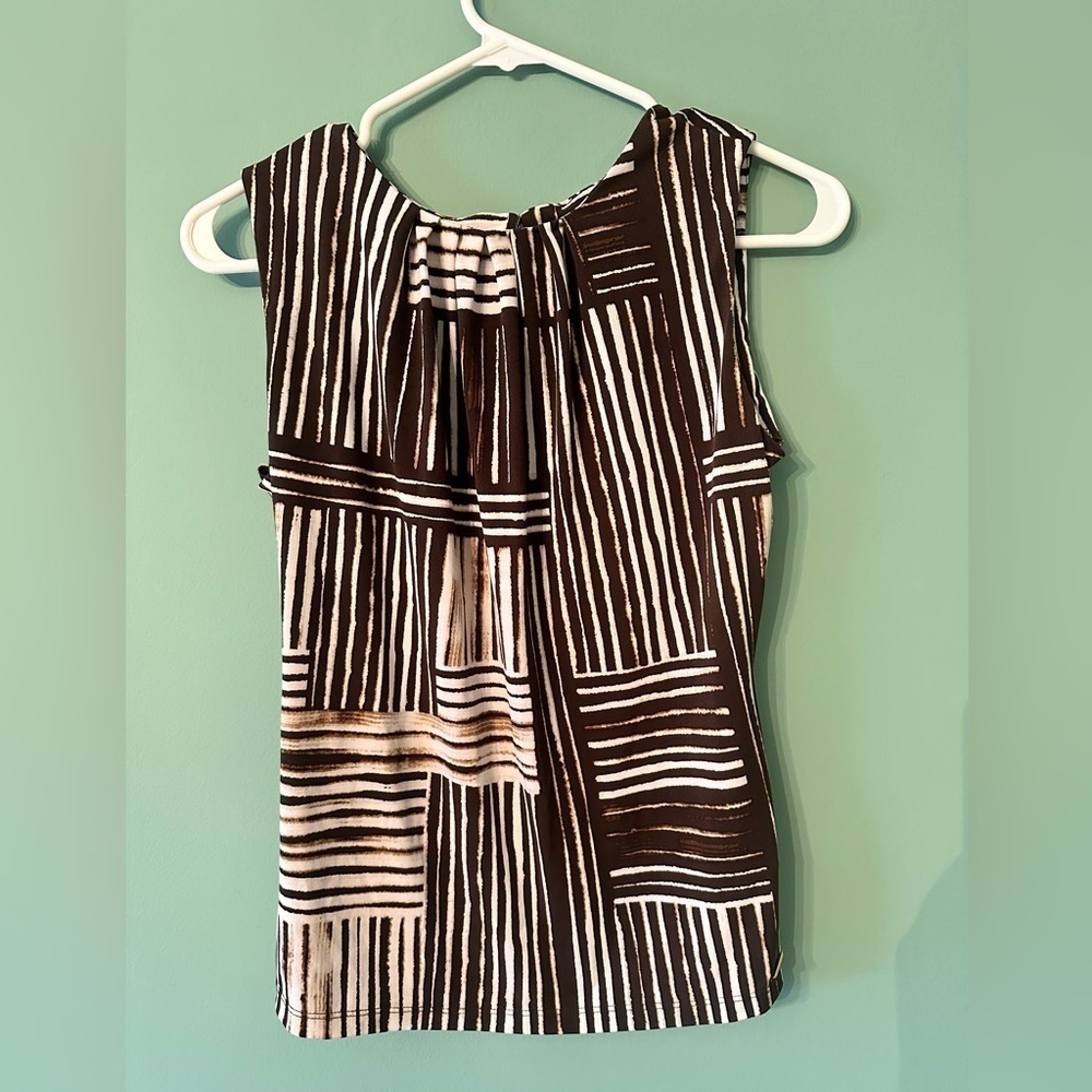 Calvin Klein brown sleeveless top